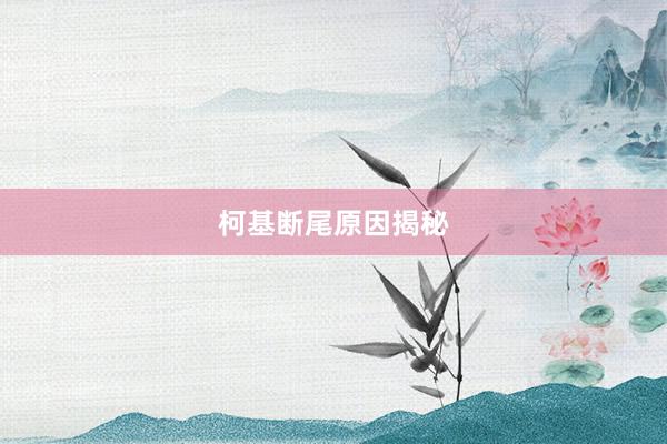 柯基断尾原因揭秘